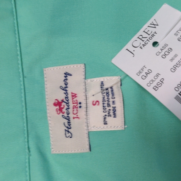 NWT/J CREW Haberdashery Button Front Blouse - Picture 2 of 9